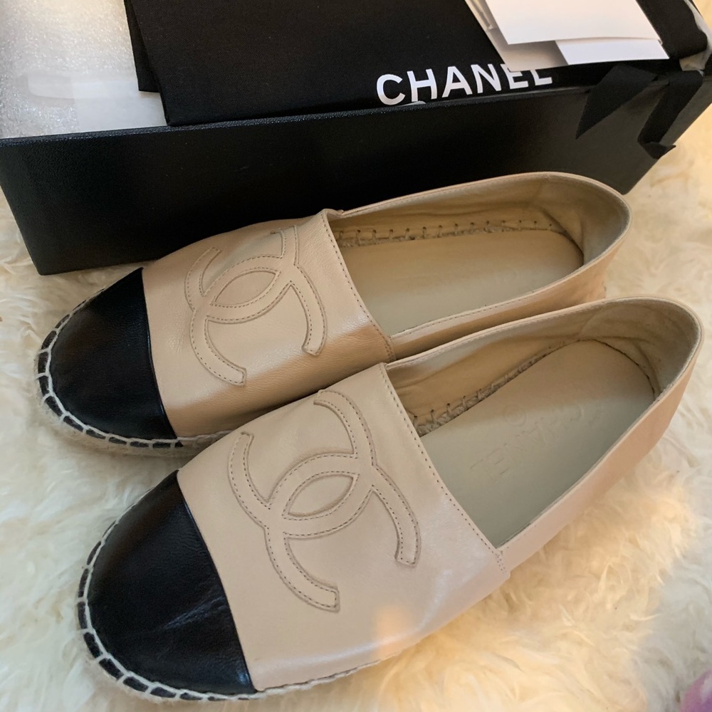 chanel espadrille